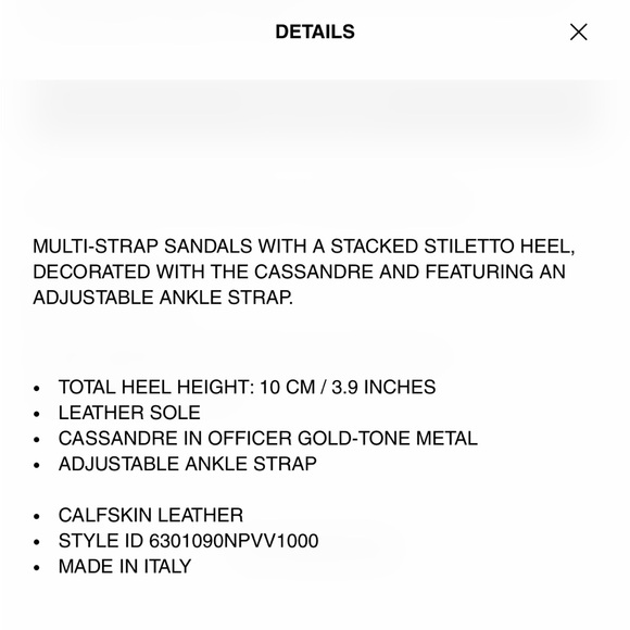 Saint Laurent Patent Leather Cassandra Heels - Picture 4 of 10